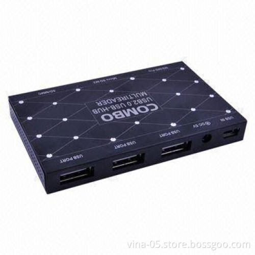 New Model 3.0 USB Aluminum Combo Card Reader with Diamond